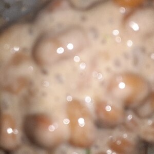 オクラ梅鰹節マヨ納豆